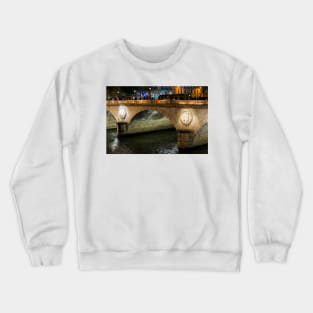 Light On Pont Notre-Dame © Crewneck Sweatshirt